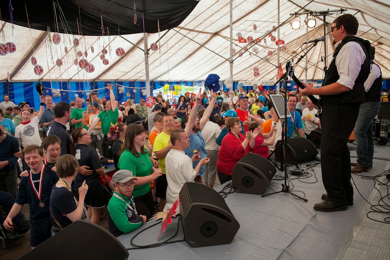 Optreden tijdens finaledagen Nekarea op domein Diesterweg Kalmthout